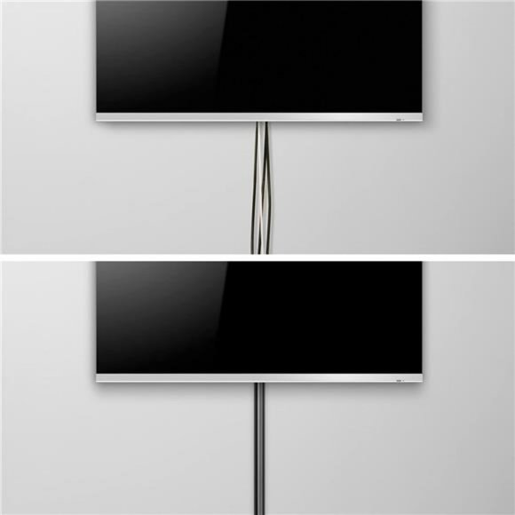 157in Cord Cover Kit, 10x 15.7 Lengths 1.18" (W) x 0.59" (H) - Black - Picture 6 of 6